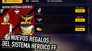 CONSIGUE LOS NUEVOS EMOTES de HEROICO EXCLUSIVO GRATIS en FF LATAM  *nuevo sistema*