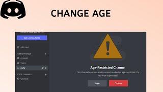 How to Change Your Age on Discord 2022
