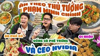 TOUR ĂN THEO SIÊU ĐẶC BIỆT: Thủ tướng Phạm Minh Chính và CEO Tập đoàn nghìn tỷ NVIDIA - Jensen Huang