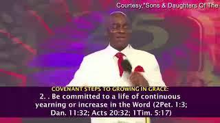 COVENANT STEPS TO GROWING IN GRACE | BISHOP DAVID OYEDEPO | HOW TO GRIW IN GRACE