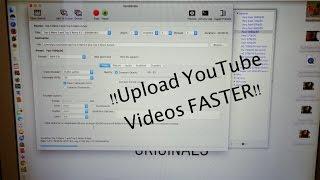 How To Upload YouTube Videos FASTER On Mac Book
