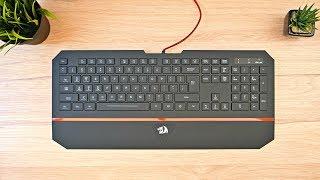 REDRAGON KARURA K502 STEALTH GAMING KEYBOARD - UNBOXING - 4K