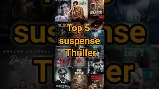 5 Best Indian Suspense Thriller Movies #FilmiIndian #Shorts