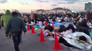 Comiket 89 Day 3 Entry Line footage