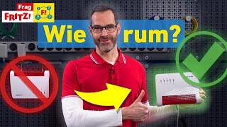 FRITZ!Box 5590 Fiber an der Wand aufhängen? | Frag FRITZ! 102