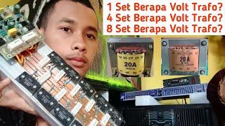 CARA Menentukan Jumlah Transistor Pada POWER AMPLIFER Rakitan