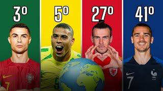 ESSES SÃO OS 50 MAIORES ATACANTES DA HISTÓRIA!