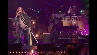 Performing on percussion with Steven Tyler - "Come Together"