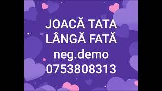 Joaca tata langa fata - negativ