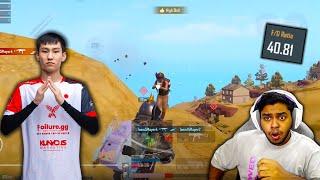 WORLD's RANK 1 DOK vs CRYPTO Pro Player BEST Moments in PUBG Mobile