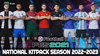 PES 2021 NATIONAL KITPACK SEASON 2022-2023