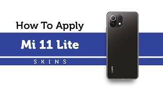 How to Apply Mi 11 Lite Skins | Capes