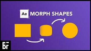 Morph Shapes in After Effects 2021