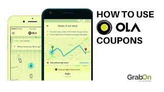 How to use Ola Coupons on GrabOn.in