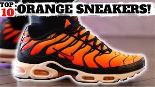 MY TOP 5 ORANGE SNEAKERS!