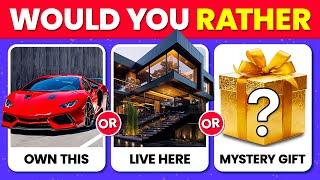 Would You Rather...? MYSTERY Gift Edition  Quiz Time