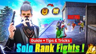 How To Win Every Solo  Br Rank FIGHTS  | Full Guide + Tips & Tricks  | Utkarsh FF