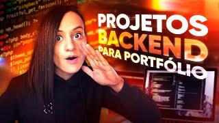 5 Melhores Projetos Backend para elevar seu Portfólio a outro nível!