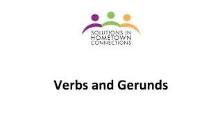 Verbs and Gerunds