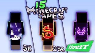 Ich kaufe mir 15 Minecraft Capes auf Fiverr (-300€ scam)