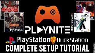 Playnite Frontend: Duckstation PSX Emulator Setup Guide #playnite #ps1 #emulator