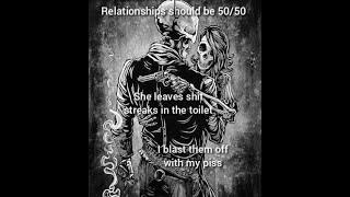 Relationship should be 50/50