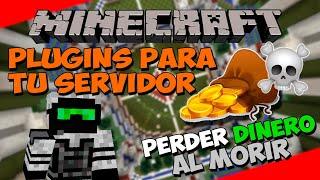 PLUGINS para tu SERVIDOR de Minecraft - Perder DINERO al Morir (CONDITIONALEVENTS)