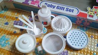 Unboxing BABY GIFT SET Perlengkapan Makan Bayi | BABY FEEDING SET