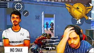 RANK 1 DP 28 Pro Player Snax Gaming De Jiggle BEST Moments in PUBG Mobile
