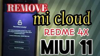 Redmi 4x Santoni Unlock Micloud, Frp Google, MIUI 11