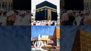 kaba Sharif 1 Mandir 2 subhanallah     status editing photo video #editing #photoshoot #viral