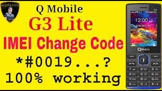 qmobile g3 lite imei repair