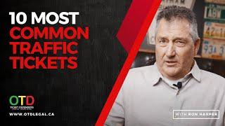 10 MOST COMMON TRAFFIC TICKETS