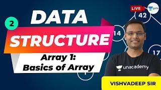Array 1: Basics of Array | Data Structures | Lec 2 | GATE CSE/IT 2021 Exam