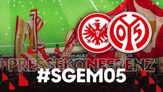 Die Pressekonferenz nach unserem Sieg in Frankfurt | #SGEM05 | #05ertv | Saison 2024/25