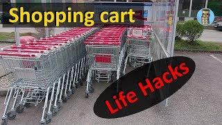 (picking 669) Shopping cart life hacks - safe ways to trick coin deposit locks with keys