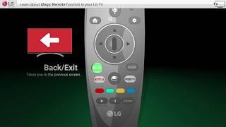 [LG WebOS TV] Mastering Magic: Unleashing LG Magic Remote Functions on the TV - A UserFriendly Guide