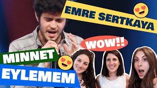 ITALIAN FRIENDS react to EMRE SERTKAYA singing MINNET EYLEMEM | eng/turks sub