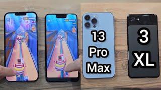 iPhone 13 Pro Max vs Google Pixel 3 XL