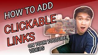 How To Add Clickable Links To Your YouTube Videos with English subtitle