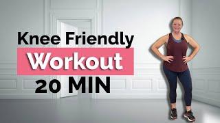 20 Minute Knee Friendly Full Body Workout For Women | No Lunges No Squats