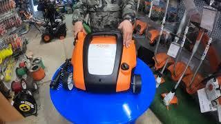 Аэратор  для газона STIHL RLE 240 часть 1