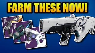 FARM Hung Jury, Uzume RR4, & Plug One.1 | How to get Nightfall Weapon God Rolls