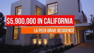 La Peer Drive Residence. $5,900,000