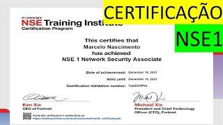 NSE1 - CERTIFICAÇÃO FORTINET