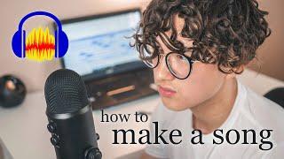 How To Make a Song in Audacity - Recording, Editing, & How to Sound Like Lil Mosey/Travis Scott 2020