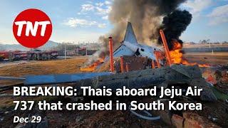 Bangkok to South Korea plane crashes during landing, Thais aboard - Dec 29