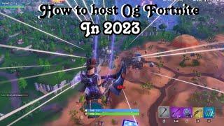 How to host og fortnite in 2023 (project reboot)