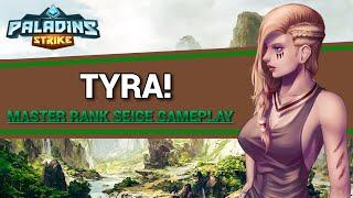 FINALLY MASTER!!! (Tyra Siege Gameplay) | Paladins Strike