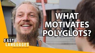 What Motivates Polyglots (in 17 Languages) | Easy Languages